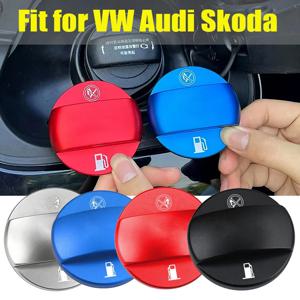 알루미늄 합금 연료 탱크 캡 자동차 개조 액세서리 폭스바겐 VW 골프 티구안 아우디 A4 Q4 Sline 스코다 옥타비아에 적합