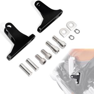 Harley Davidson Touring 93-2026 Road King Road Glide Street Glide Electra Glide 용 모토 뒷좌석 승객 Footpegs 미니 마운트 키트