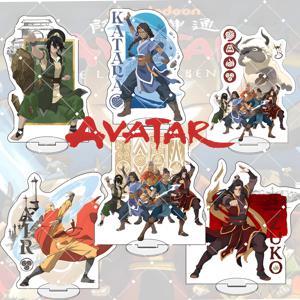 애니메이션 ‘아바타: 라스트 에어벤더’의 20cm 아크릴 스탠드, 아앙, 카타라, 주코 캐릭터. 친구에게 선물하기 좋은 생일 선물, 책상용 피규어, 키링.