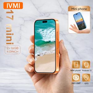 IVMI 글로벌 17 미니 스마트폰 프로 맥스 안드로이드 휴대폰 3G 듀얼심 와이파이 블루투스 플레이 스토어 스크린 토이즈 소형 휴대폰