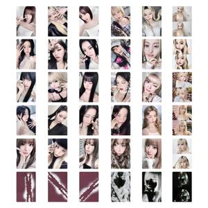 K-스타일 소녀 초상화 로모 카드 수집용 포토카드 앨범 테마 엽서 장식 기념품 선물