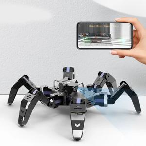 육각족 생체 모방 로봇 거미, 금속 서보 모터, 18축 자유도, 아두이노 로봇 DIY 키트, ESP32 그래픽 프로그래밍, 로봇 거미.
