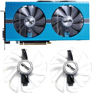 GPU 그래픽 팬, 사파이어 Nitro RX590 RX580 8G 오버클러킹 RX480 8G RX570 4G RX 470 4G GDDR5, 95mm CF1015H12D, 신제품