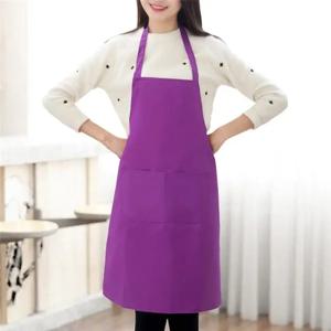 여성용 주방 앞치마 남성용 요리사 웨이터 카페 숍 바베큐 미용사 앞치마 턱받이 액세서리