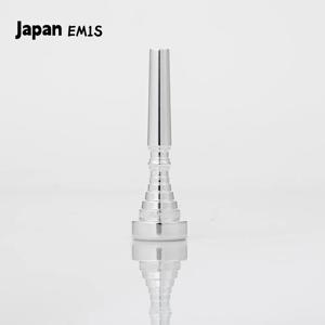 프로페셔널 마스터 시그니처 스타일 EM1S 초급용 고품질 트럼펫 마우스피스, 일본산 1C 트럼펫 악기 액세서리