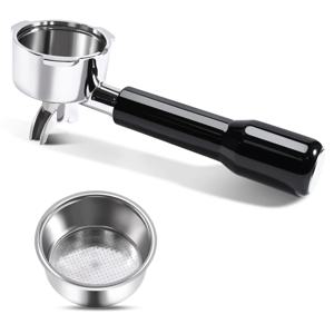 커피 포터필터 더블 스파우트 51mm Homix H11 Oster Cecotec Hibrew 교체 필터 바구니 에스프레소 머신 액세서리