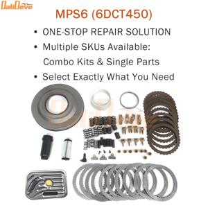 MPS6 6DCT450 변속기 재생 부품 키트 클러치 스프링 리테이너 클립 프론트 커버 오일 필터 피스톤 씰 (포드, 볼보용)