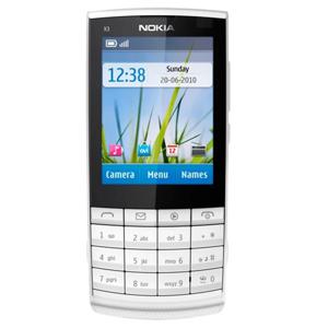 중고 노키아 X3-02 3G 백업폰 2.4인치 860mAh WiFi 블루투스 3.5mm 터치 타이핑 128MB+64MB 노키아 시니어폰 언락