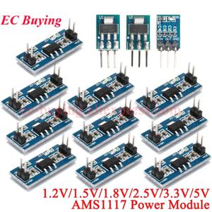 20Pcs/1pc AMS1117 LM1117 1.2V 1.5V 1.8V 2.5V 3.3V 5V DC-DC 스텝다운 벅 전원 공급 모듈 (아두이노, 라즈베리 파이 PCB 보드용)