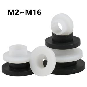 M2 M3 M4 M5 M6 M8 M10 M12 M14 M16 T자형 나일론 와셔 플라스틱 부싱 절연 패드 와셔