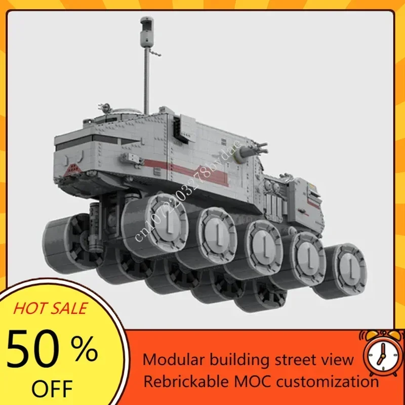15702PCS MOC 전투 다목적 클론 터보 탱크 사용자 정의 퍼즐 모델 교육 조립 크리 에이 티브 어린이 장난감 생일 선물