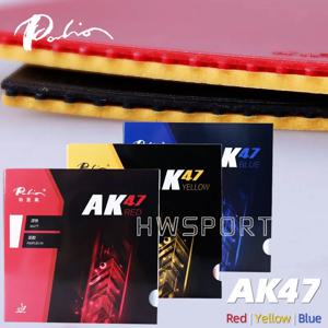 PALIO AK 47 탁구 고무 끈적이지 않는 탁구 고무 시트 AK47 빨간색 파란색 노란색