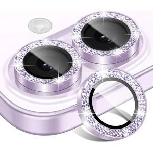 글리터 귀여운 소녀풍 카메라 렌즈 보호 커버 (아이폰 17 에어, 17E, 16E, 16 프로 맥스, 15 플러스, 14, 13 미니, 12, 11 폰 보호용)