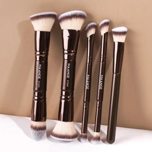 MAANGE 5pcs 메이크업 브러쉬 세트 파운데이션 블러쉬 컨실러 아이섀도 브러쉬 다목적 메이크업 브러쉬 키트 전문 브러쉬
