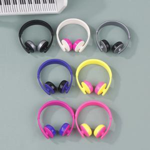 5pcs 미니 헤드폰 장난감 선물 DIY 선글라스 밀짚 모자 스카프 쥬얼리 액세서리 장식