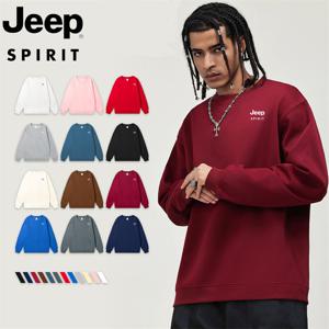 지프 JEEP SPIRIT 남녀공용 클래식 맨투맨 티셔츠 JP1715