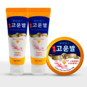 (대박 구성) 웰빙헬스 명품 고운발 튜브 50g 2개+ 명품 고운발 110g 1개