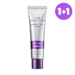 미샤 [1+ 1][정가76,000원]타임 레볼루션 레티놀 500샷 크림 60ml