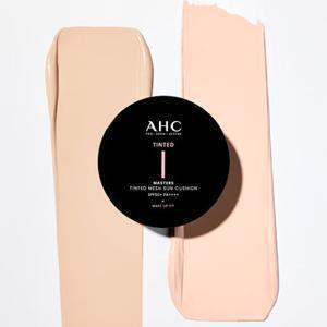 AHC [잡티/톤/기미커버 선쿠션] 메이크업핏 마스터즈 틴티드 메쉬 선쿠션 15g (쿨베이지/내추럴베이지)