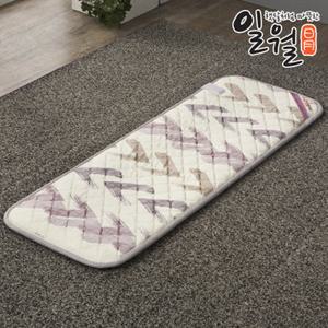 [일월]2026년형 미니싱글 전기매트 3인용방석(134x48cm)