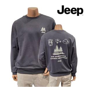 [백화점][지프]지프 jeep [남녀공용] 2026 S/S 루즈핏 맨투맨 티셔츠 R1897