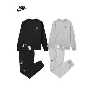 [나이키](SET) 멀티스우시 에센셜 맨투맨+조거팬츠 세트