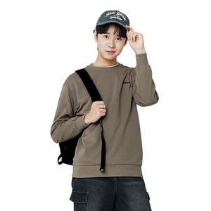 [소이] 남자 가을이월 스몰자수맨투맨티(25F0405)