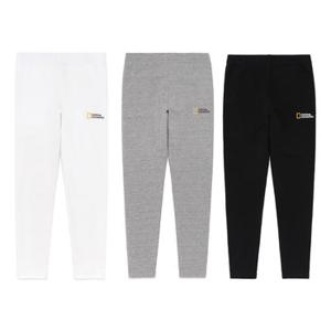 [무료반품][내셔널지오그래픽 키즈] K225GLG020 여아 면 레깅스 3종택1