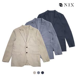 [NIX]남) 스판 레귤러핏 싱글 자켓(FNPECJV101P)