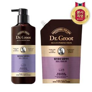 [GS][탈모샴푸]닥터그루트 집중케어 MP샴푸 힘없는모발 본품400ml+힘없는모발리필330ml
