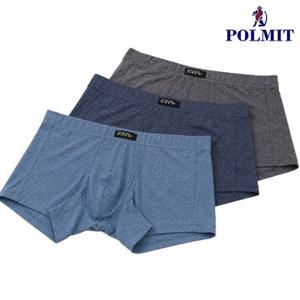 폴밋 PMT-828 국산 오션 인견 남성 빅사이즈 드로즈 팬티 3장세트