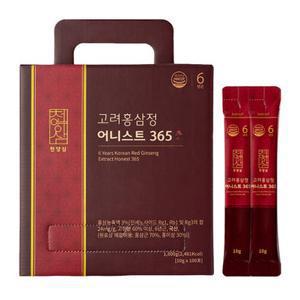 천양삼 6년근 고려홍삼정 어니스트 365 홍삼스틱 10g x 100포