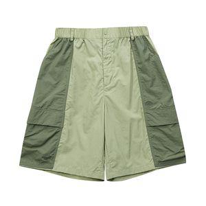팬암 컬러블럭 카고 쇼츠 (PRBCSA21310OL-W)