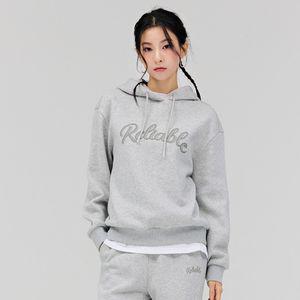 체이스컬트 여성 레터링 기모 후드티셔츠-DFRG5173D0B