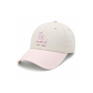 뉴에라 엠엘비 MLB 리그 에센셜 LA다저스 K 9FORTY 볼캡 모자 베이지핑크 60771766