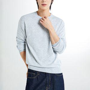[스파오] [메리노울] 라운드넥 니트 (SPKWF12M01-O)