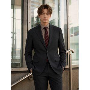 마에스트로 그레이 멜란지 울 수트자켓 WASJ4C002G3