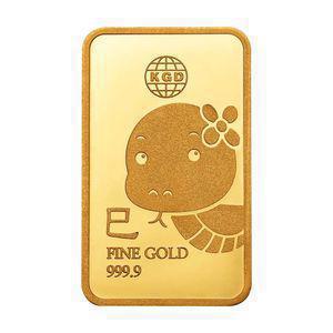 한국금다이아몬드거래소 순금 뱀 골드바 24K 3.75g 999.9 금시세