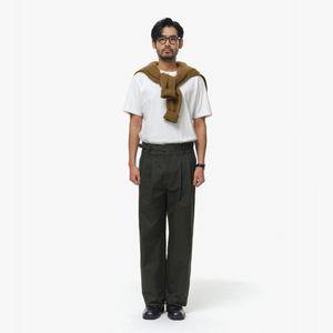 비얼디드키드 남성 BANDING SILHOUETTE PANTS BLACK (B24SSMPCTDB209-W)