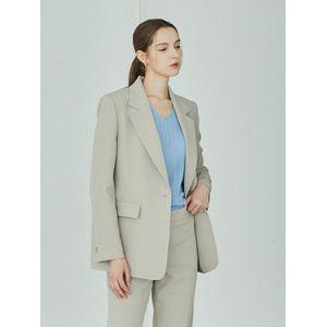 아이잗바바 잔조직 테일러드 싱글 재킷 BR4A0JK331