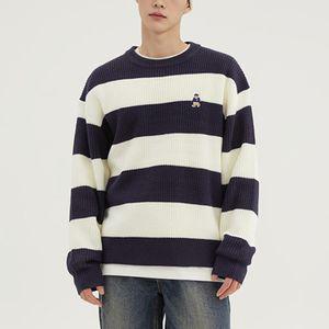 [스파오] (우디) 스트라이프 스웨터 (SPKWG12C51-O)