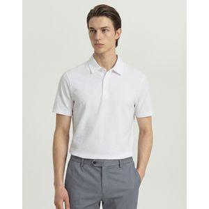닥스 26SS [EXCLUSIVE] 오프화이트 링클프리 조직감 반팔 티셔츠 DMTS6B307OW