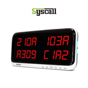 세이픈 씨스콜 호출벨 수신기 (모니터) SR-A440 시스콜 호출벨 번호판 (4자리수4칸)  48가지 벨소리와 보이스