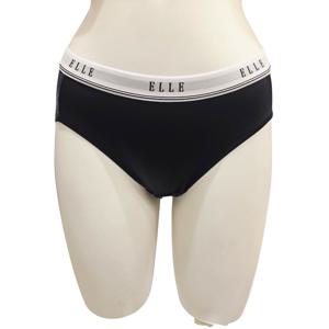 [엘르] 블랙 섀도우로고 여성 아웃밴드 햄팬티 EFWBP821BK EFWBP821BK