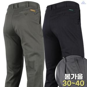 [더맨월드]MW스판기본면바지 봄가을 남자 데일리 중년 신사 바지