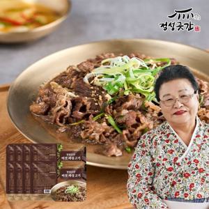 정성곳간 강순의 명인의 국내산 버섯파불고기 300g 8팩