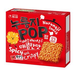 농심 누룽지팝 매콤한맛 142g X 8개