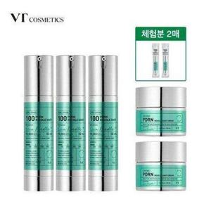 [VT코스메틱][무료배송] [VT] (VT) 브이티 PDRN 리들샷 100 x 3개 + PDRN 크림 x 2개 + 체험분 2매