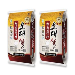 [26년햅쌀] 철원평야 오대쌀 10kg+10kg (총 20kg) 상등급