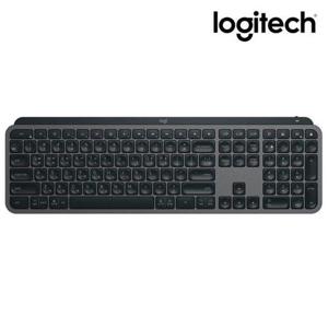 [로지텍코리아 정품]블루투스&무선 프리미엄 일루미네이티드 키보드 MX KEYS S[그래파이트]